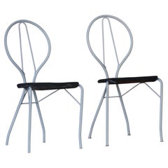 Pair of Vintage Tore Ahlsén "Pia" Garden Chairs, Swedish Modern, Gärsnäs, 1990s
