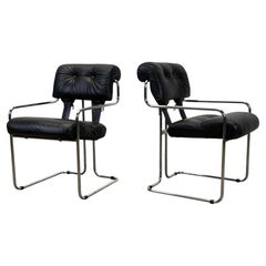 Pair of Vintage Tucroma Chairs by Guido Faleschini