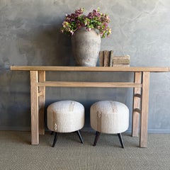 Coppia di ottomane turche d'epoca