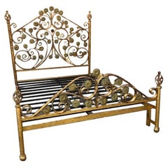 Pair of Used Venetian Gilt beds