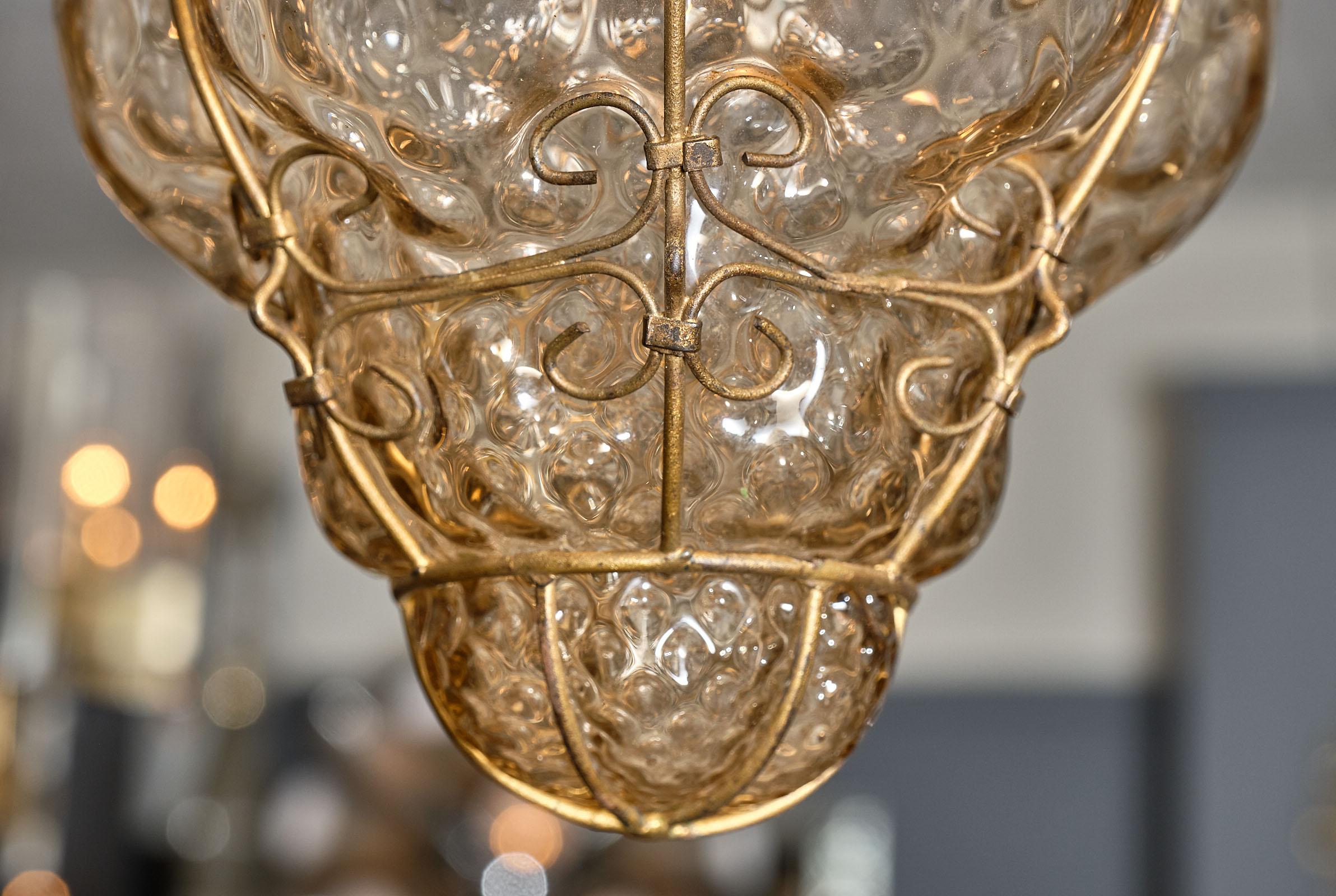 Pair of Vintage Venetian Lanterns 1