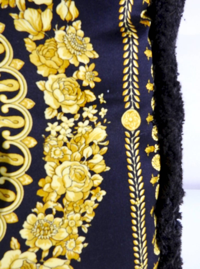 Pair of Vintage Versace Medusa Royale Throw Pillows at 1stDibs