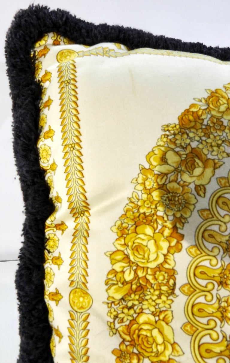 Pair of Vintage Versace Medusa Royale Throw Pillows at 1stDibs