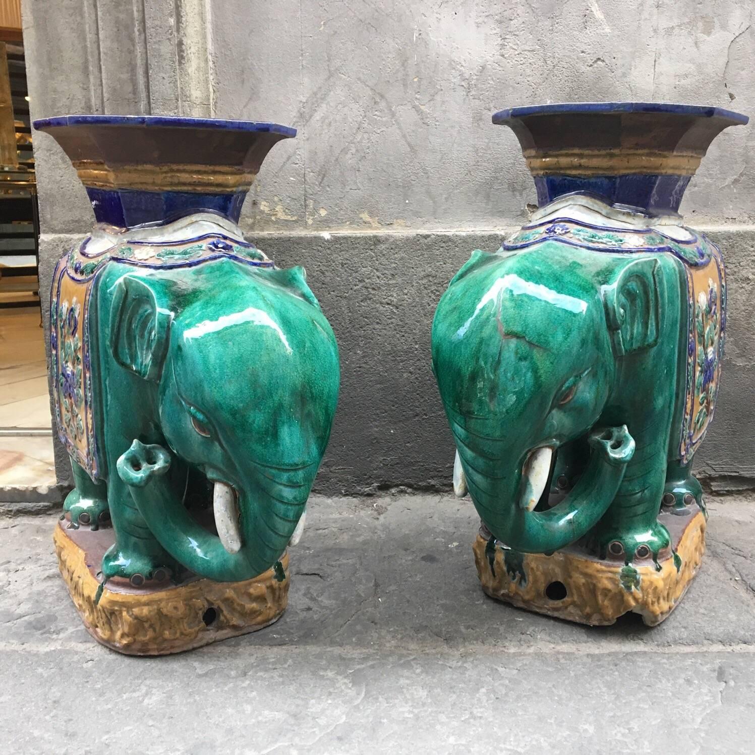 vietnamese elephant plant stand