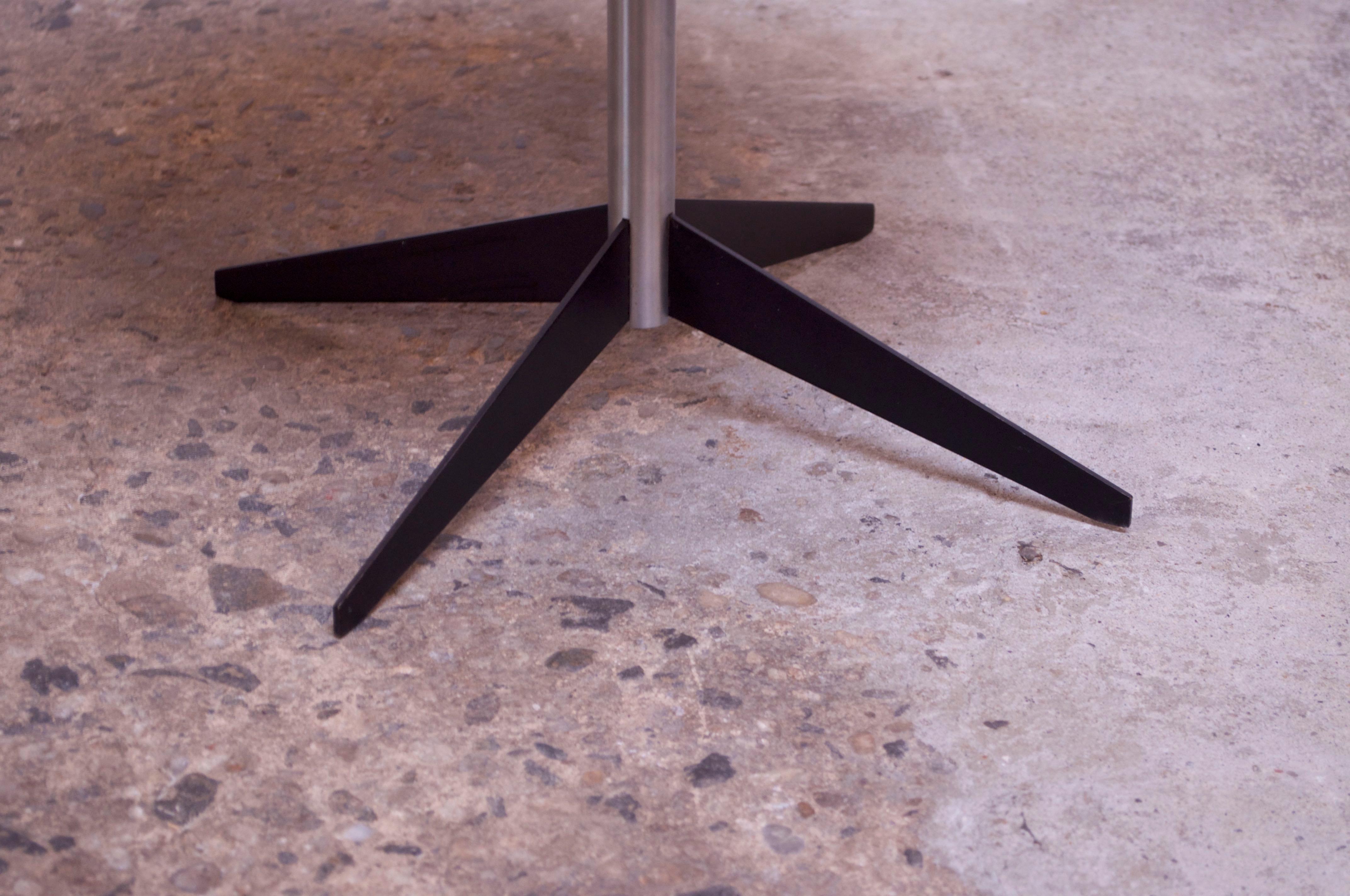 Pair of Vintage Walnut and Steel Tray Tables By George Nelson for Herman Miller 3