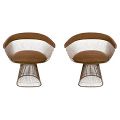 Pair of Vintage Warren Platner Dining Chairs for Knoll, c. 1960's