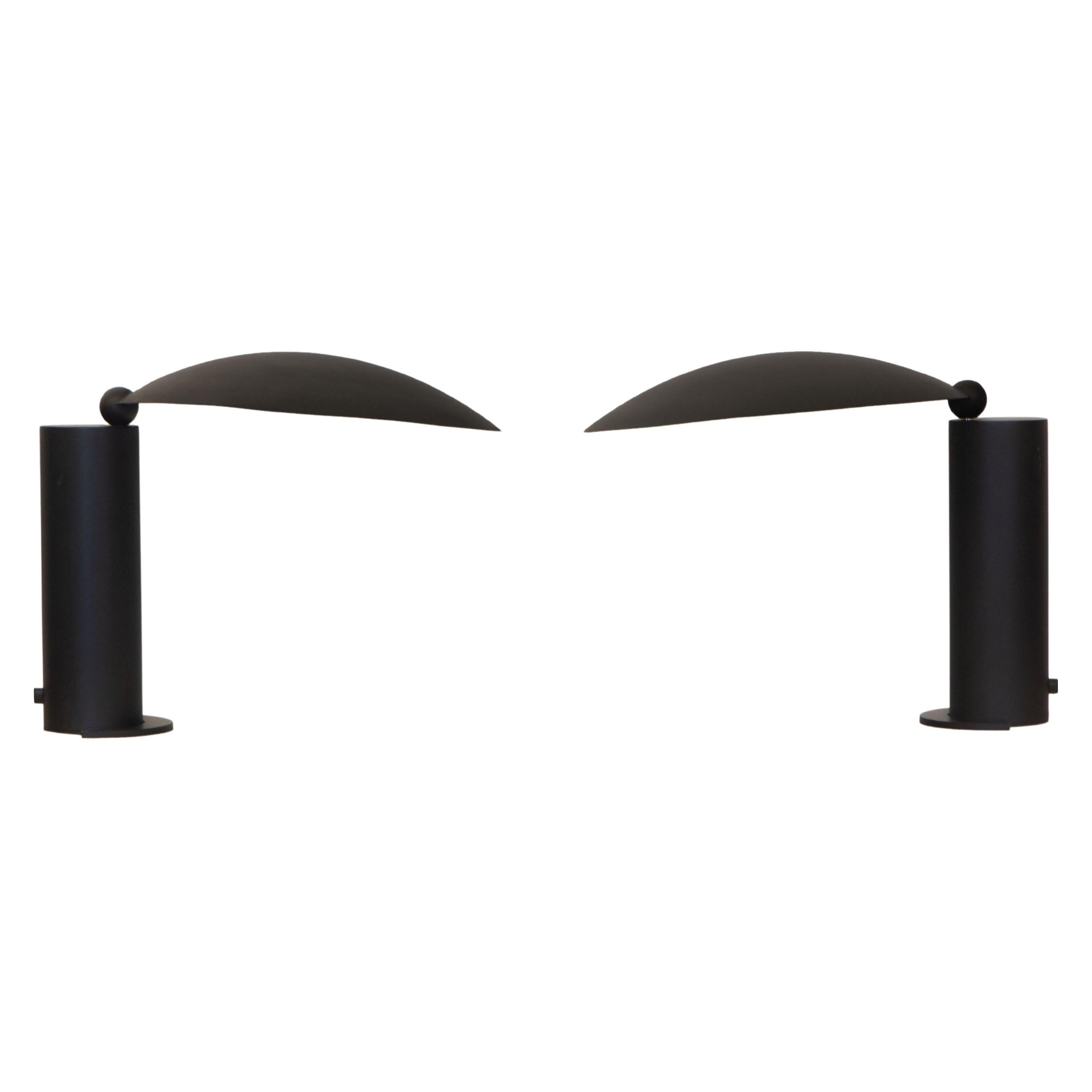 Paar von Vintage-Lampen aus Washington von Jean-Michel Wilmotte, 1980er Jahre