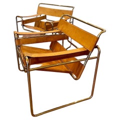 Pair of Vintage Wassily Chairs by Marcel Breuer for Stendig / Gavina