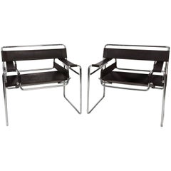 Pair of Vintage Wassily Chairs