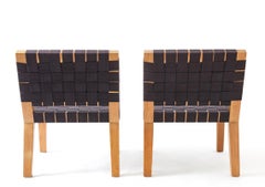 Pair of Vintage Webbed Chairs