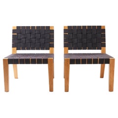 Pair of Vintage Webbed Chairs
