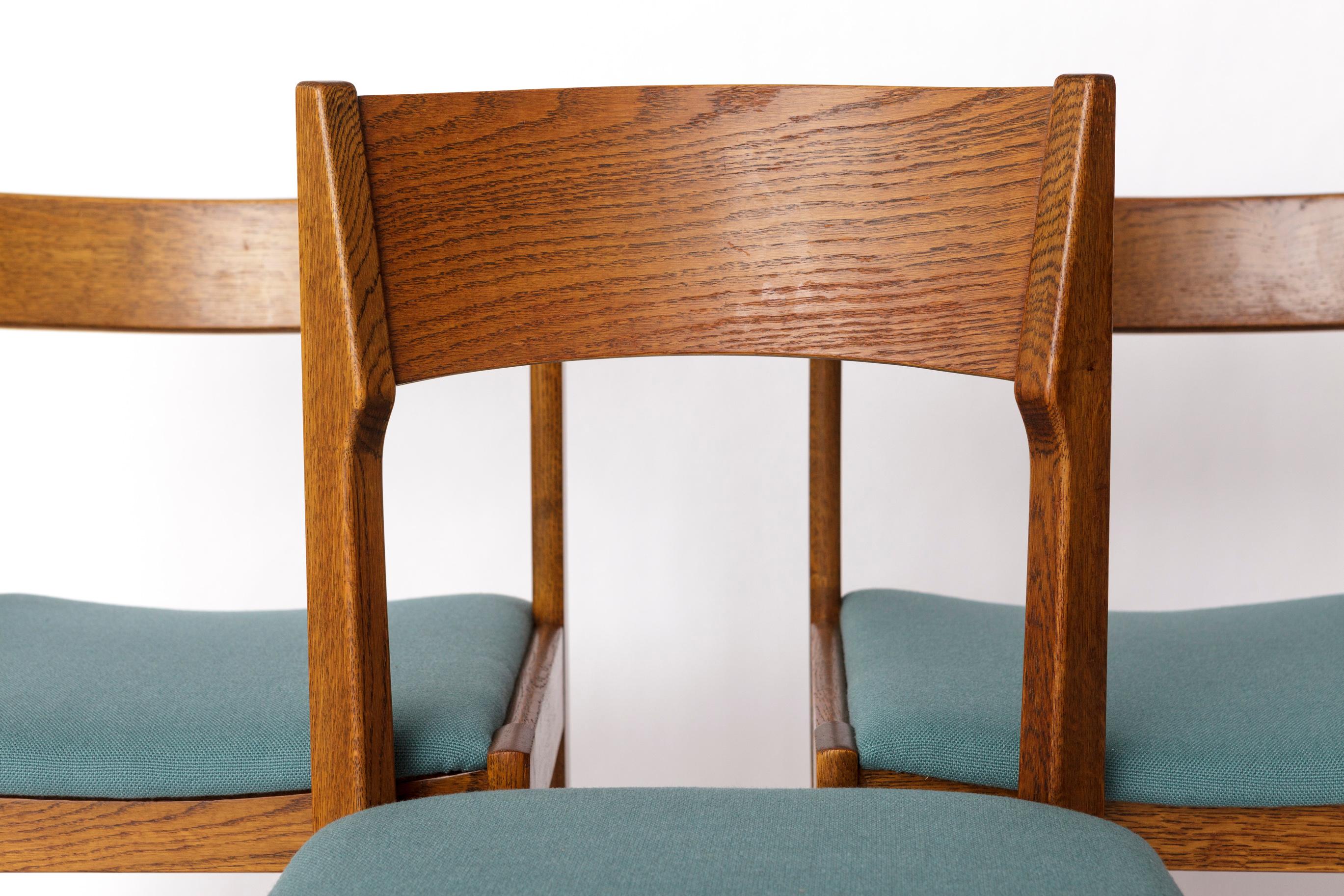 Pareja de sillas de comedor Wenzel Vintage, diseño alemán de los años 70 - Reformadas, abeto en venta 3