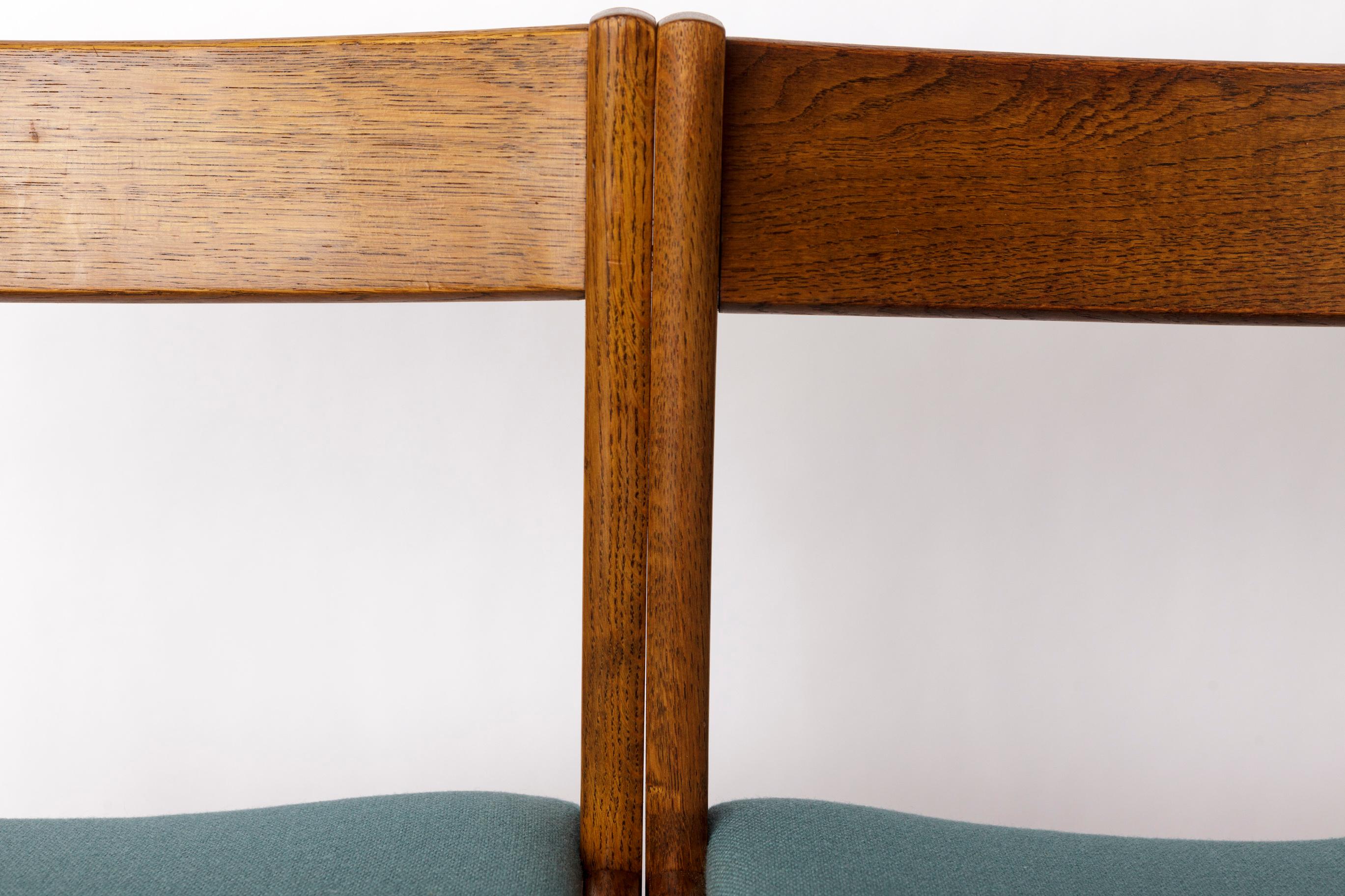 Pareja de sillas de comedor vintage de Wenzel, Alemania, años 70

Este encantador par de sillas de comedor fue producido por el fabricante alemán Wenzel en la década de 1970. Con sus líneas limpias y materiales cálidos, ofrecen una mezcla perfecta