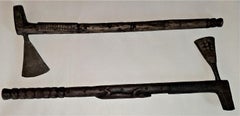 Pair of Vintage West African Axes