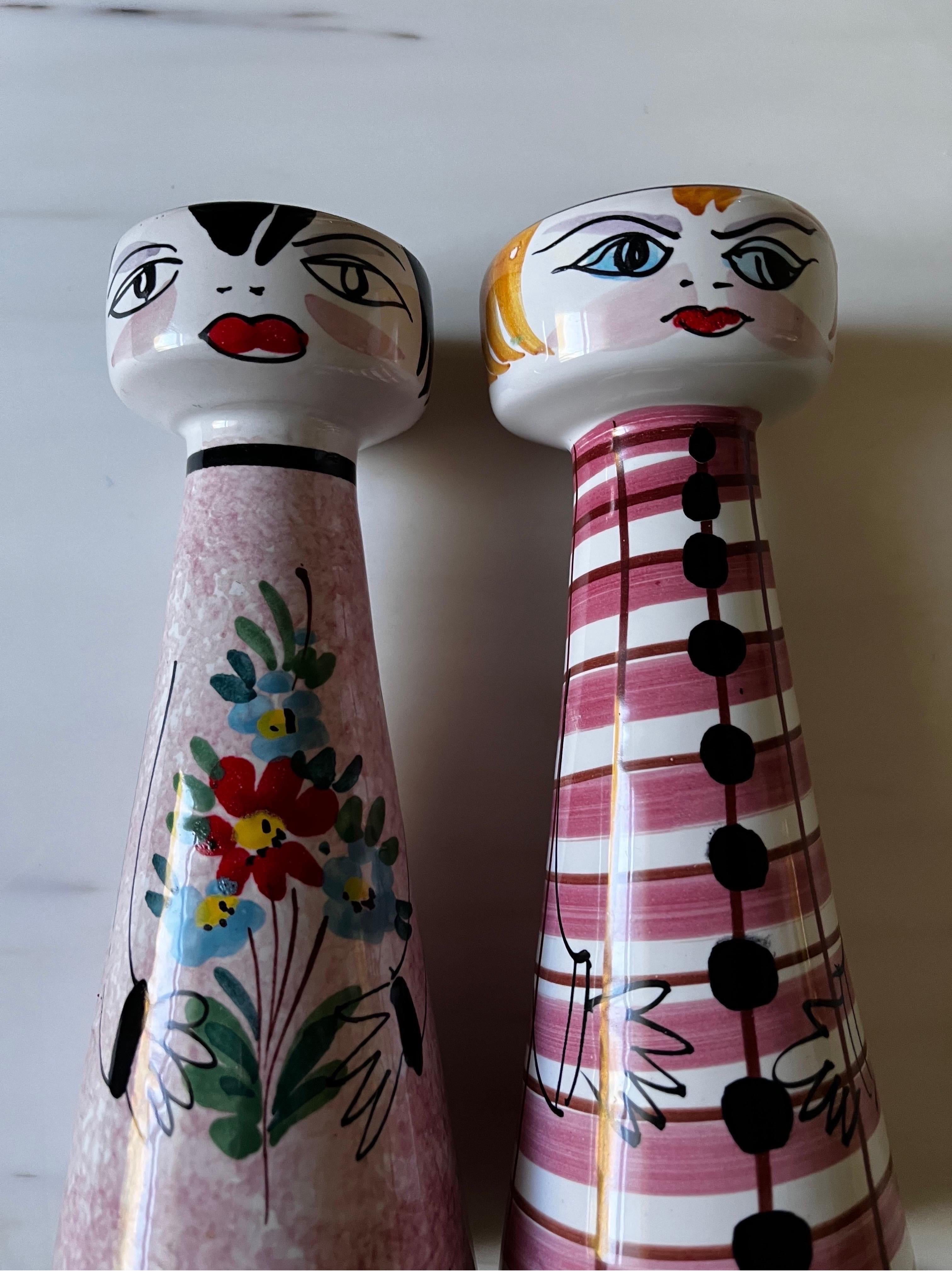 whimsical salt and pepper shakers