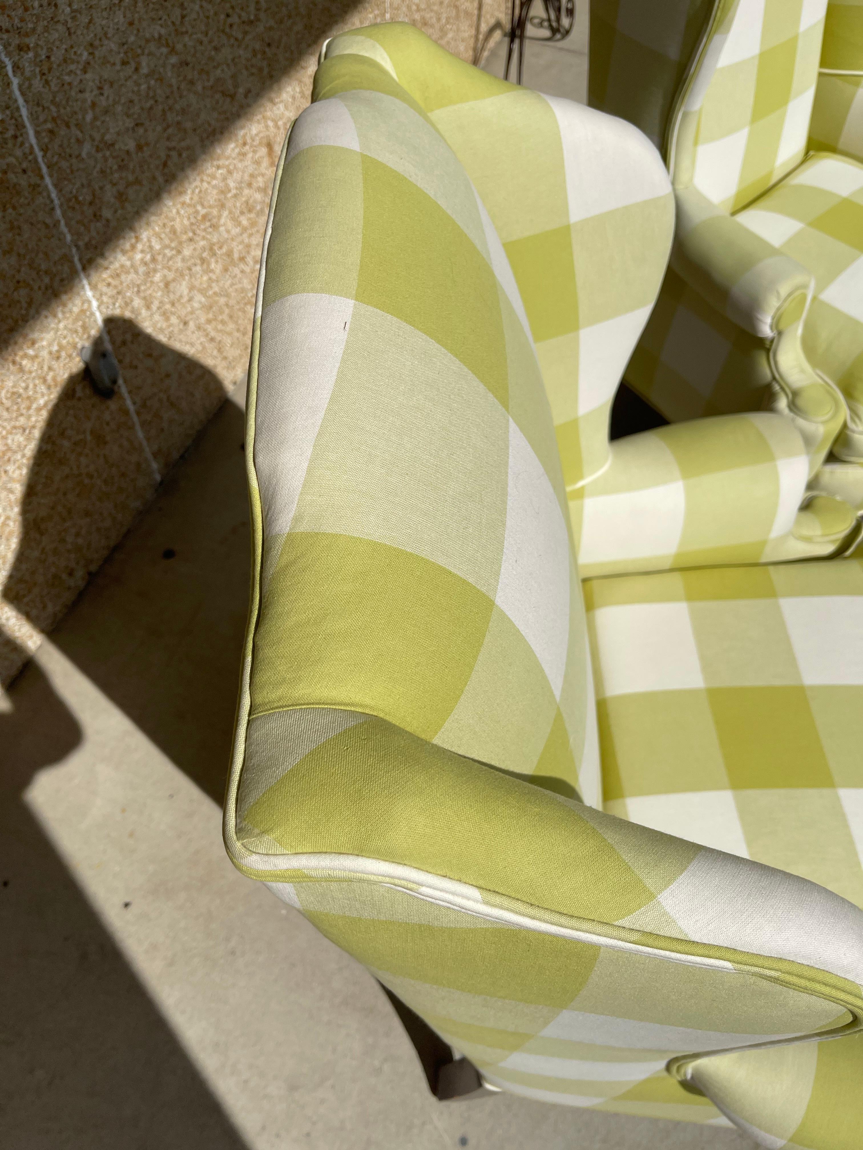 20ième siècle Paire de chaises à dossier vintage, milieu du 20e siècle en vente