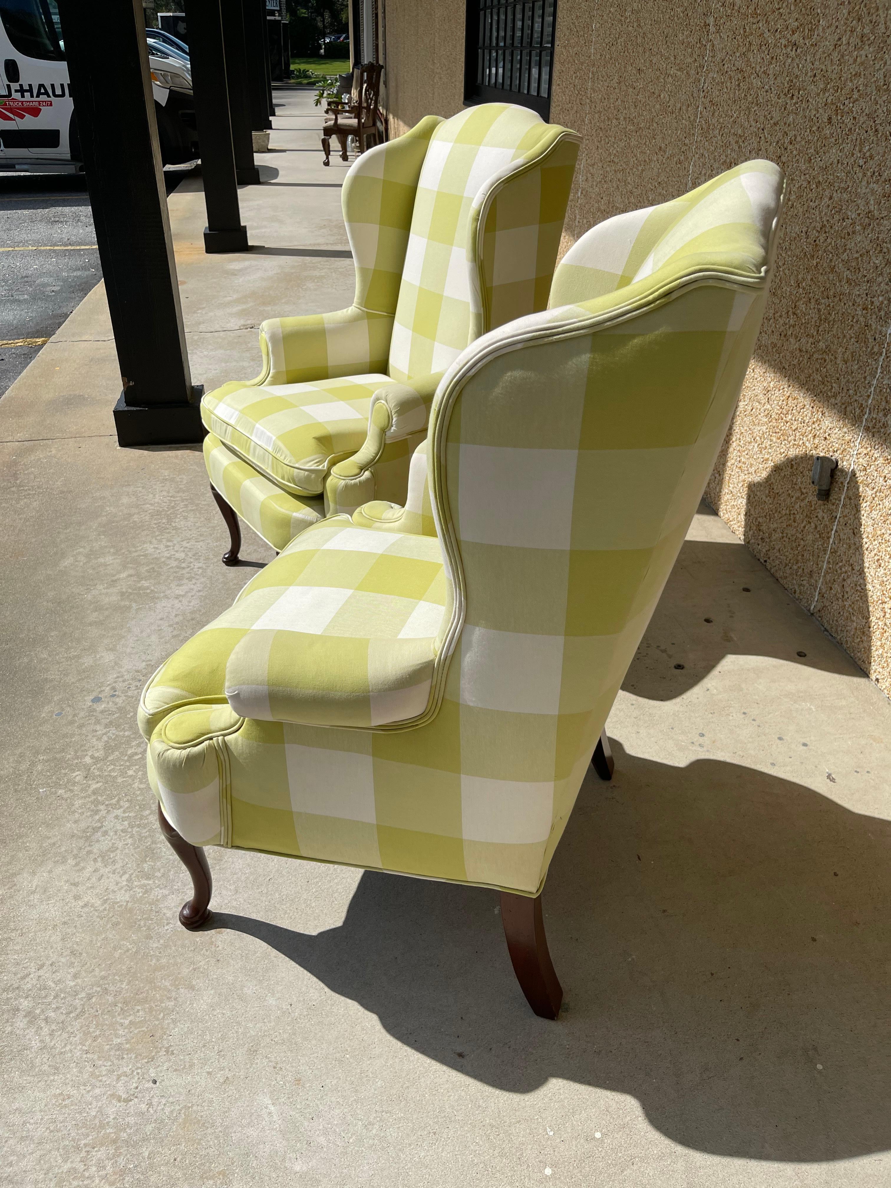Paire de chaises à dossier vintage, milieu du 20e siècle en vente 2