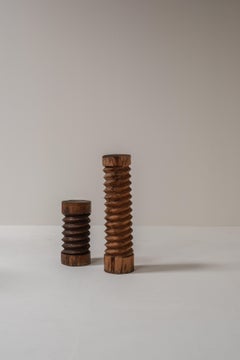 Pair of Vintage Wooden Wine Screws, France