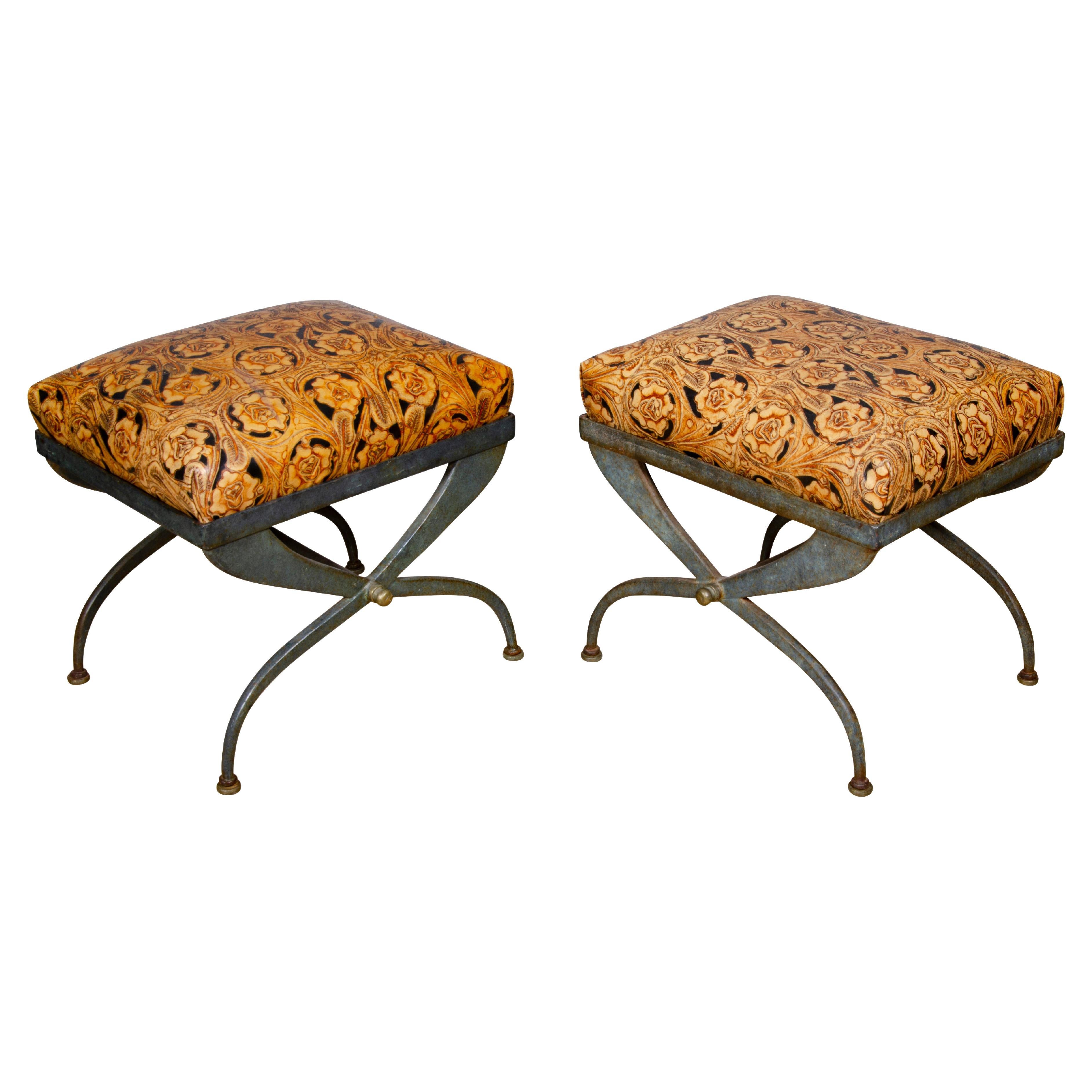 Vtg Russell Woodard Sculptura Wrought Iron Mesh Mid Century Garden