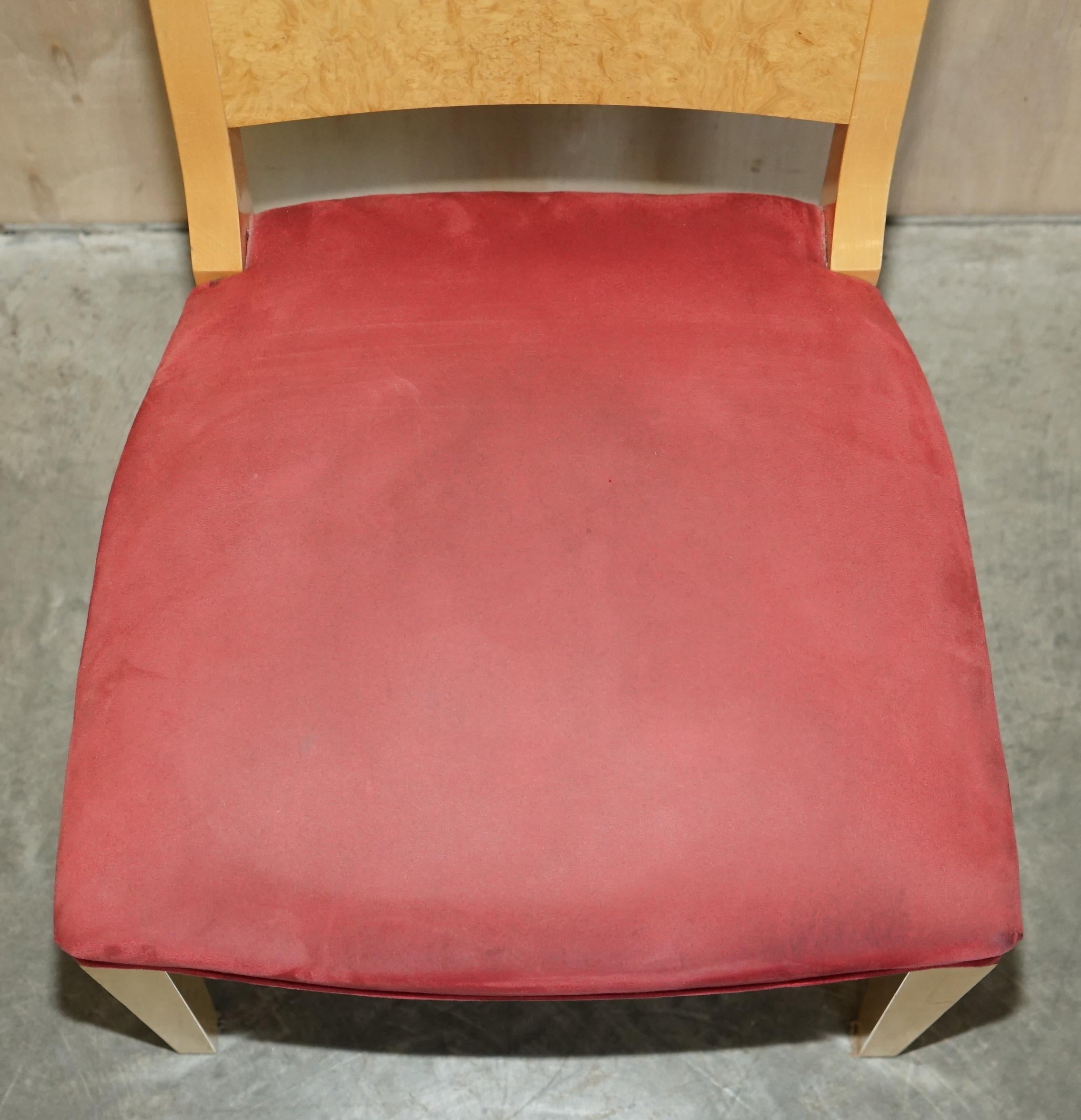 Paire de chaises d'appoint Pimlico en bois de sycomore du vicomte David Linley en vente 7
