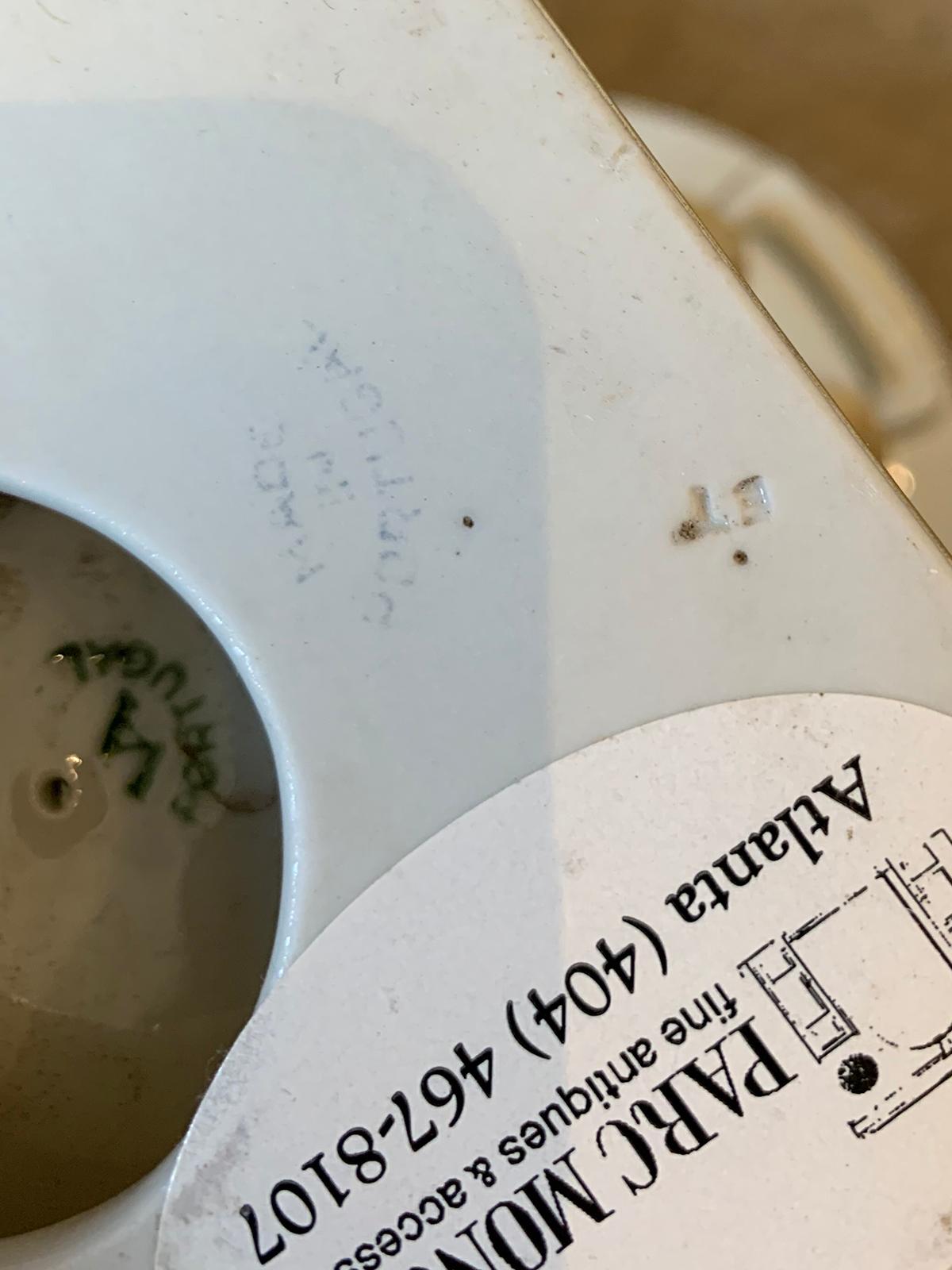va portugal porcelain mark