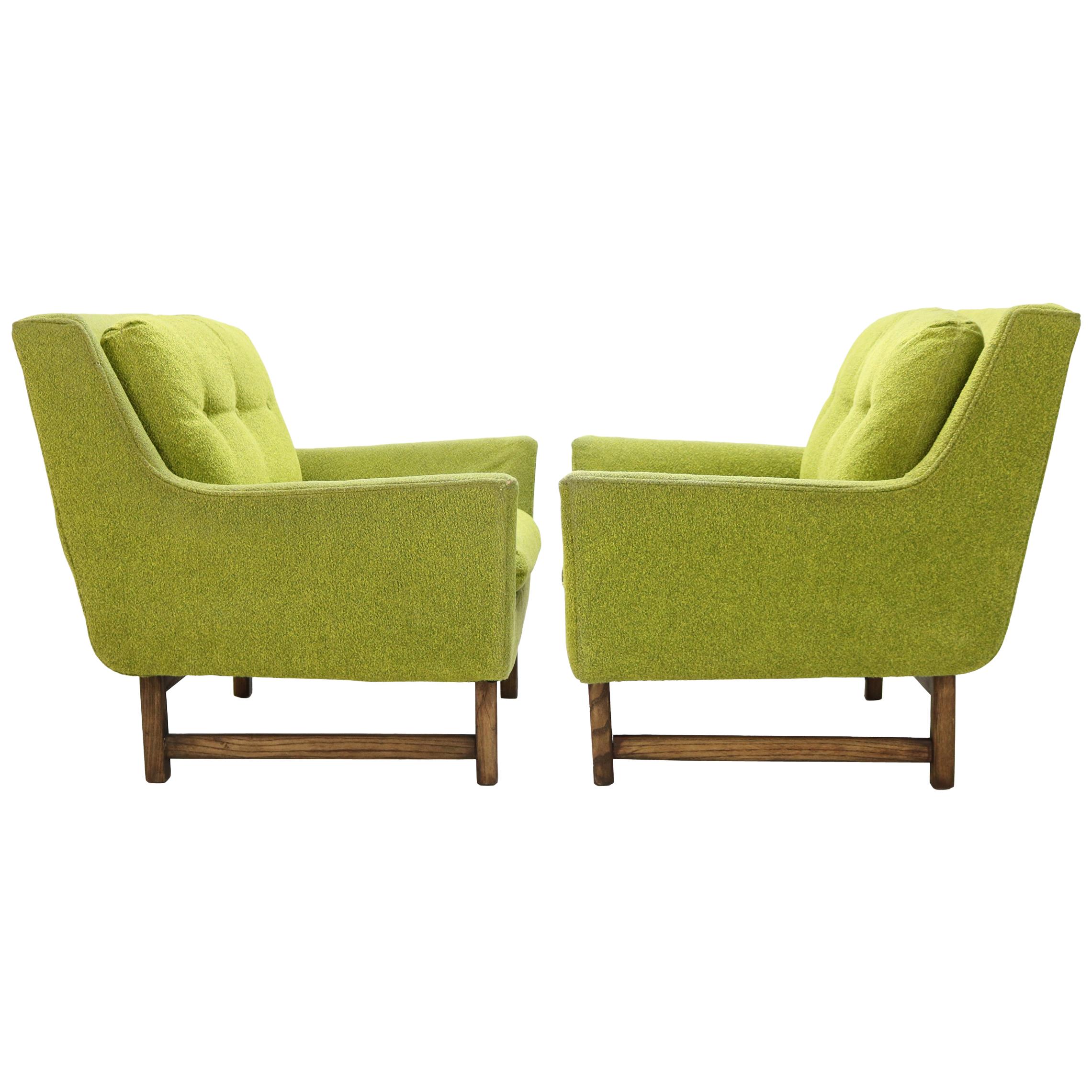 Pair of Vista Lounge Chairs by Dan Johnson for Selig