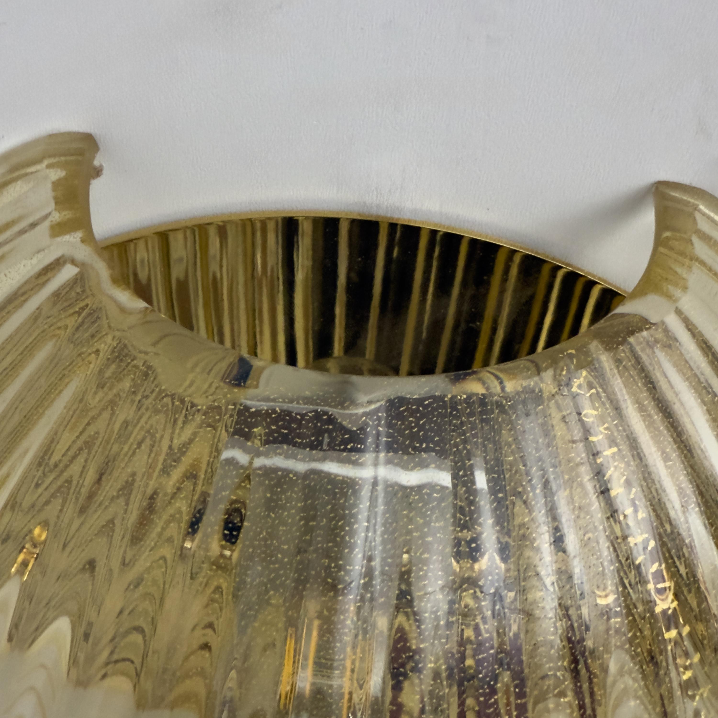 Pair of Vistosi Modern Murano Glass Sconces im Angebot 3