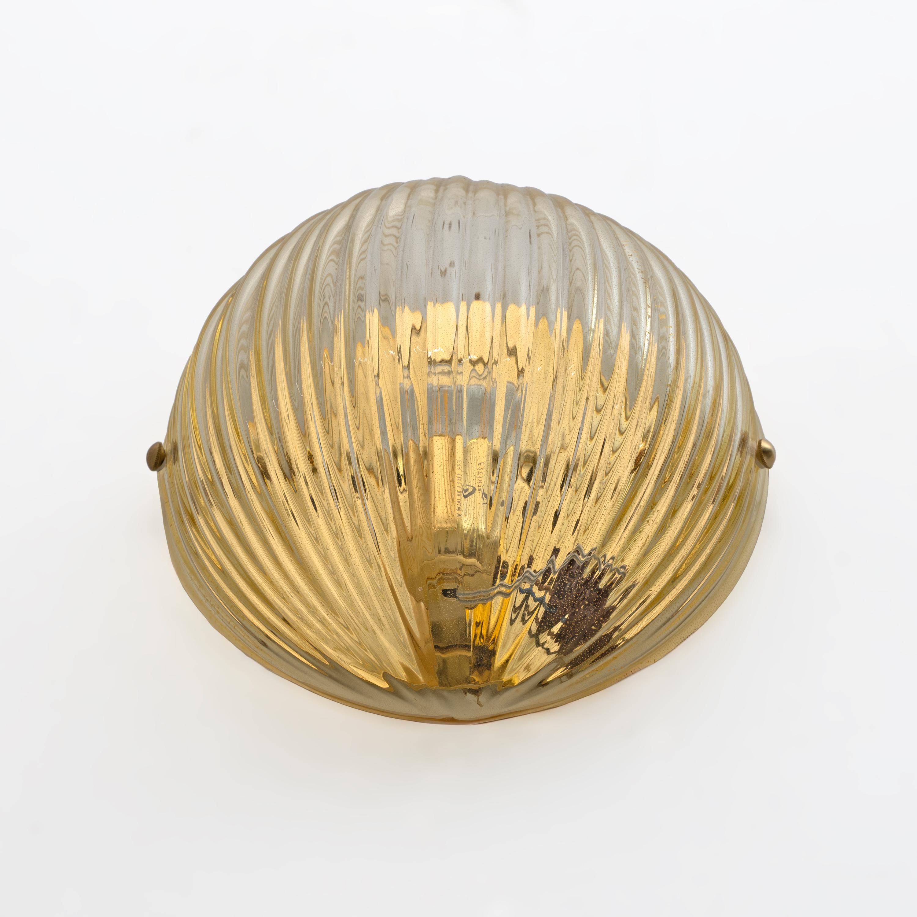 Pair of Vistosi Modern Murano Glass Sconces im Zustand „Hervorragend“ im Angebot in Puglia, Puglia