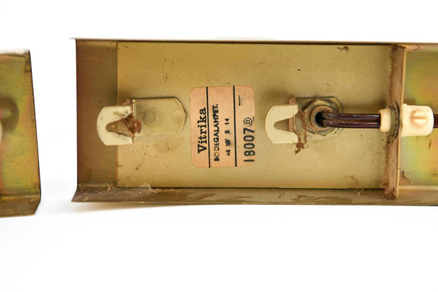 Pair of Vitrika Bodega Sconces in the Style of Hans Agne Jakobsson For Sale 3