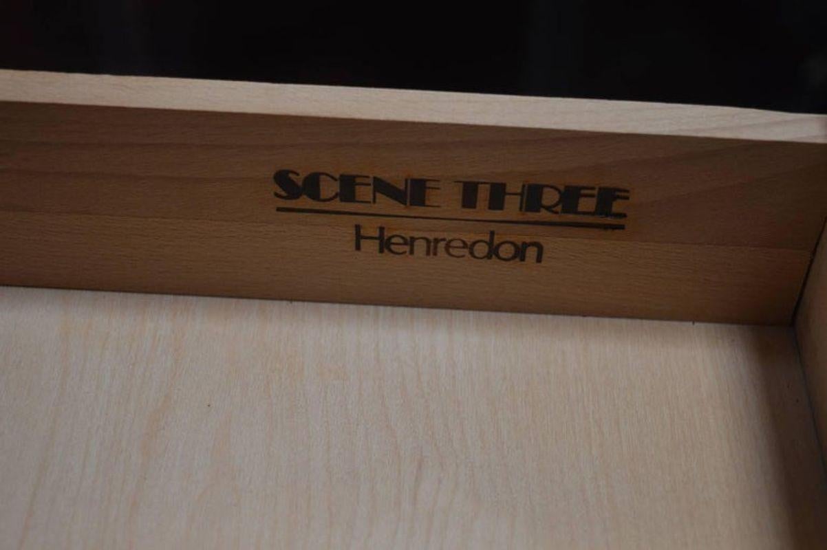 Pair of Vitrines by Henderon Scene Three Collection 1