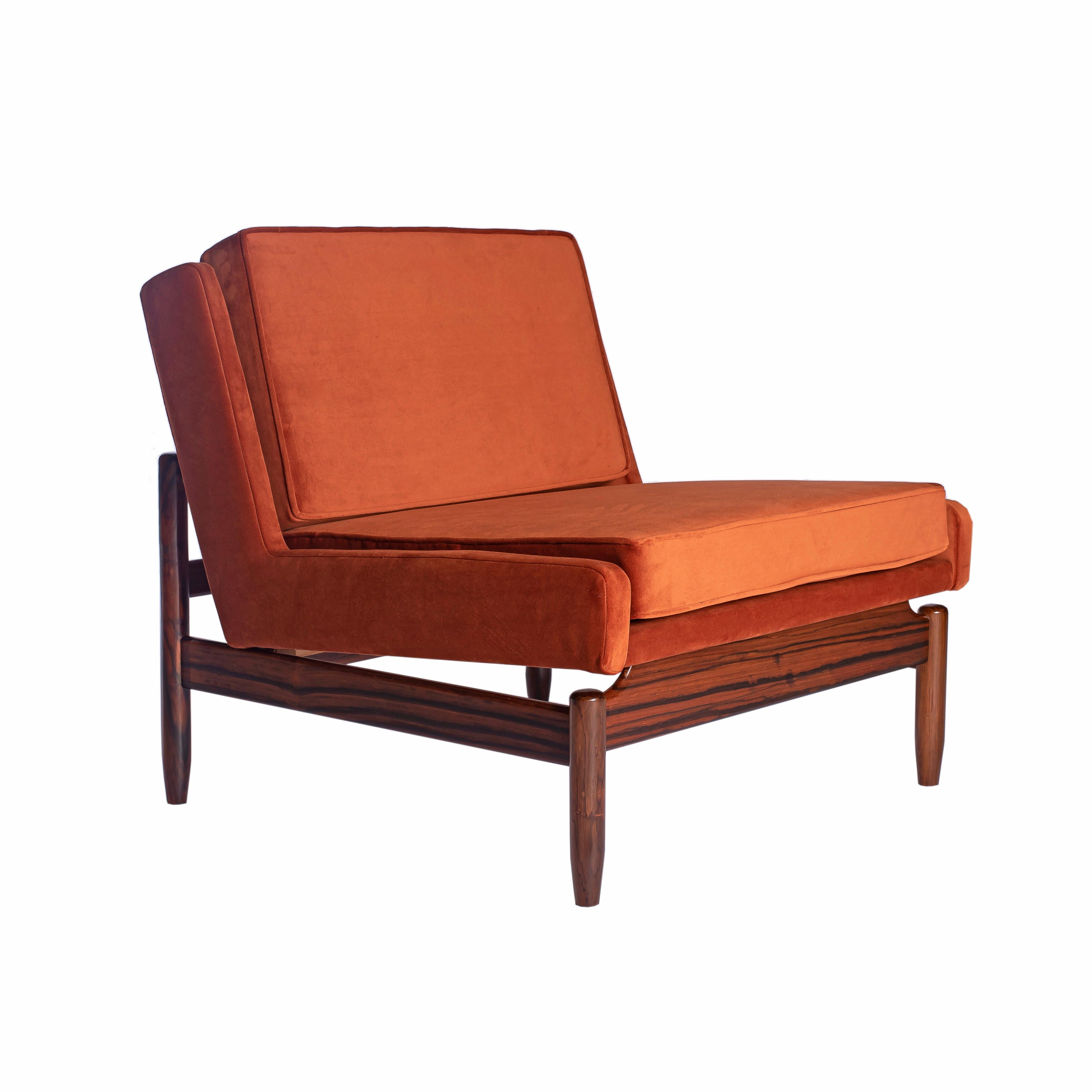 Mid-Century moderno Coppia di poltrone 