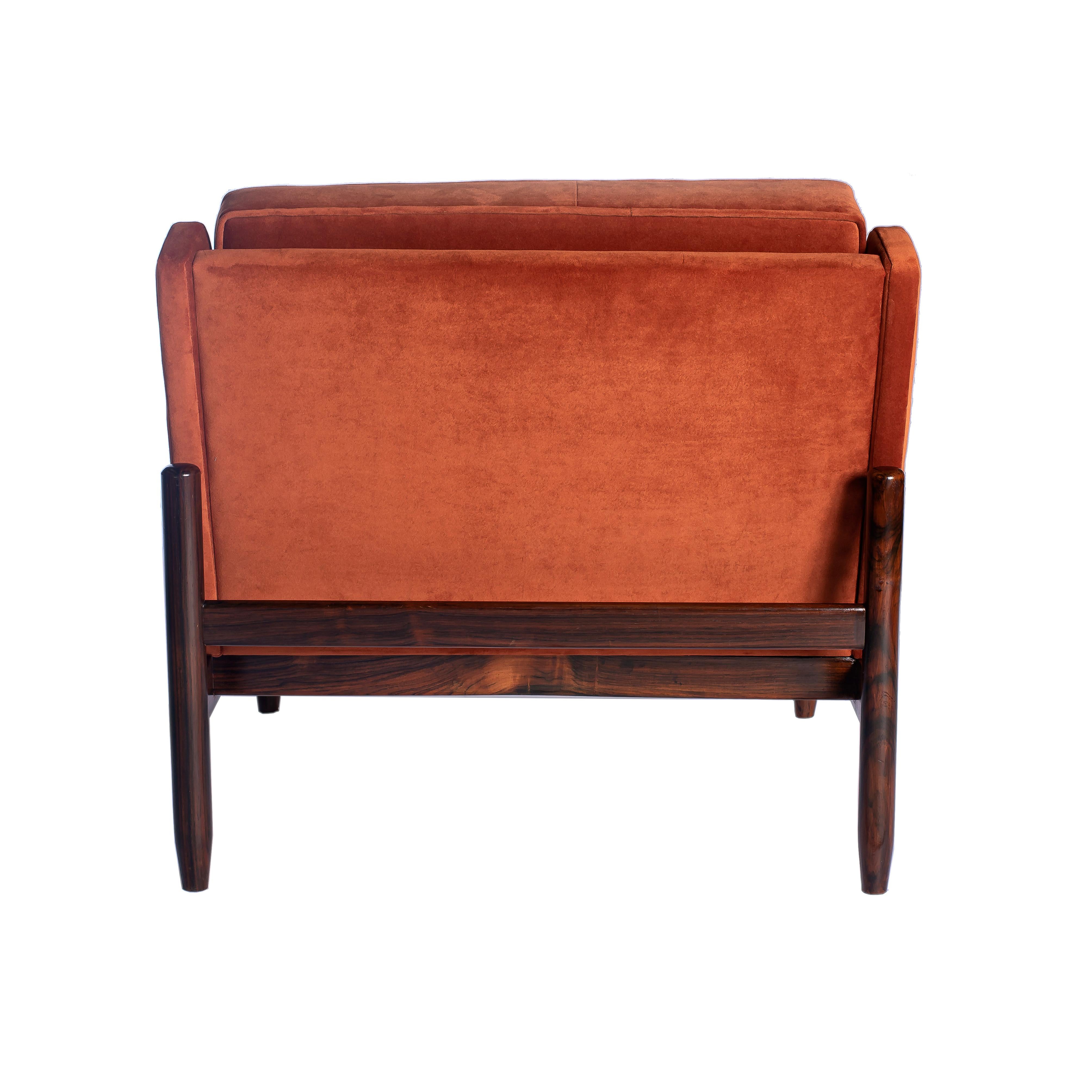 Metà XX secolo Coppia di poltrone 