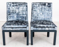 Pair of Vladimir Kagan Chairs, Domino Chair, Model 7300