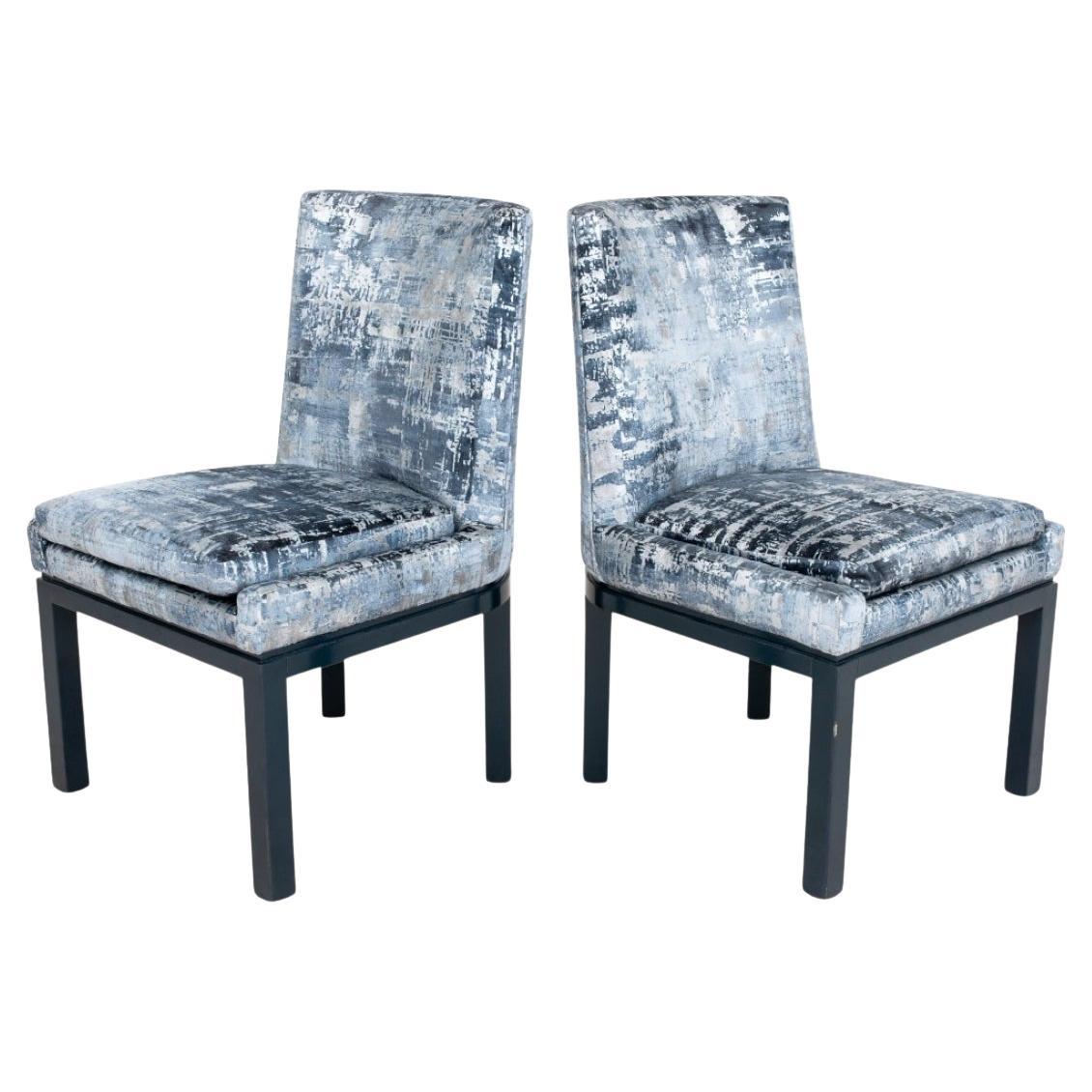 Pair of Vladimir Kagan 7311 Key Chairs
