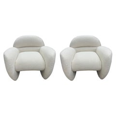 Pair Of Vladimir Kagan Club Chairs