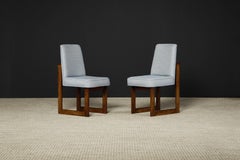 Pair of Vladimir Kagan 'Cubist' Side Chairs in Walnut, c 1967, New York