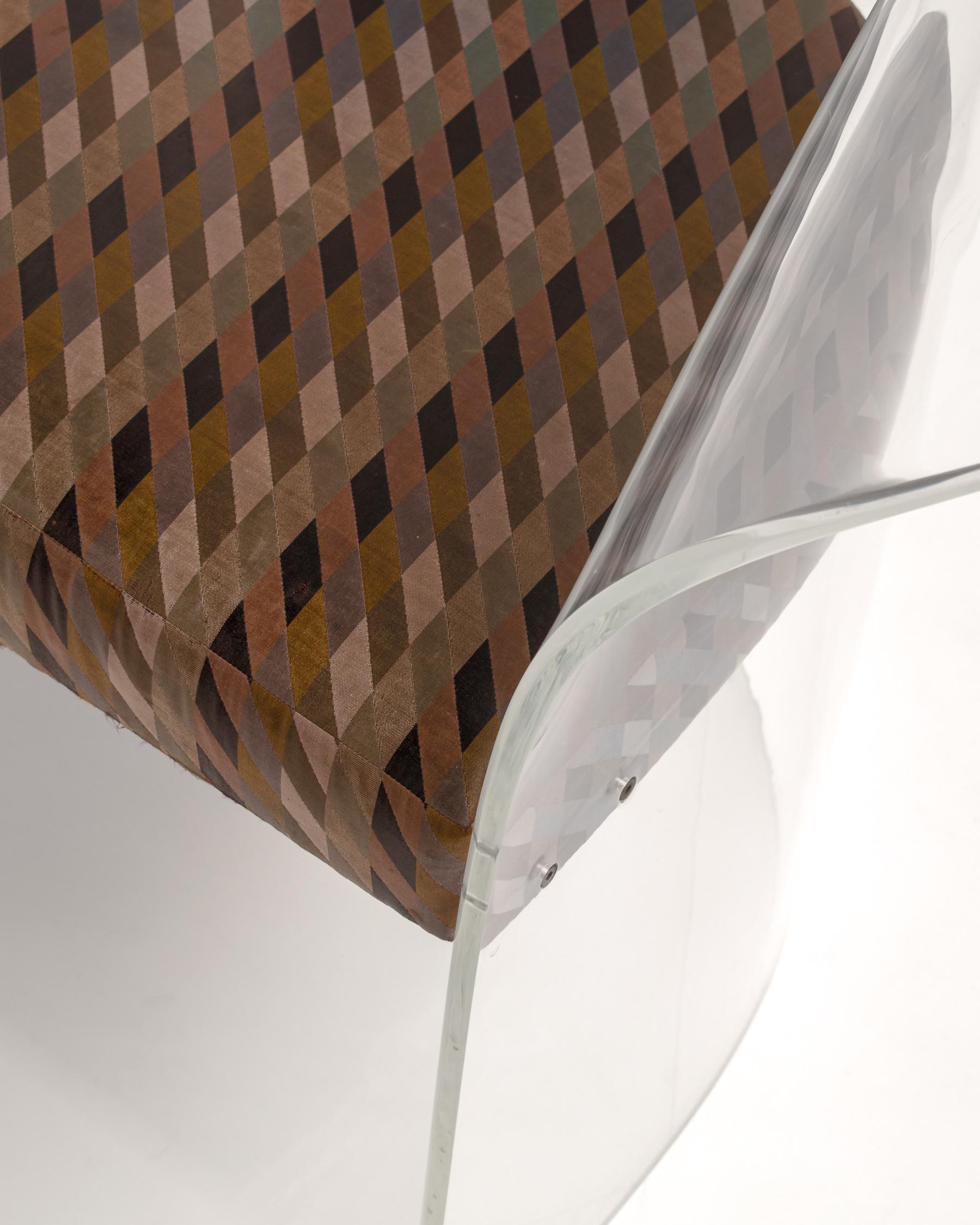 Mid-Century Modern Paire de fauteuils en Lucite dans le style de Vladimir Kagan, 1970