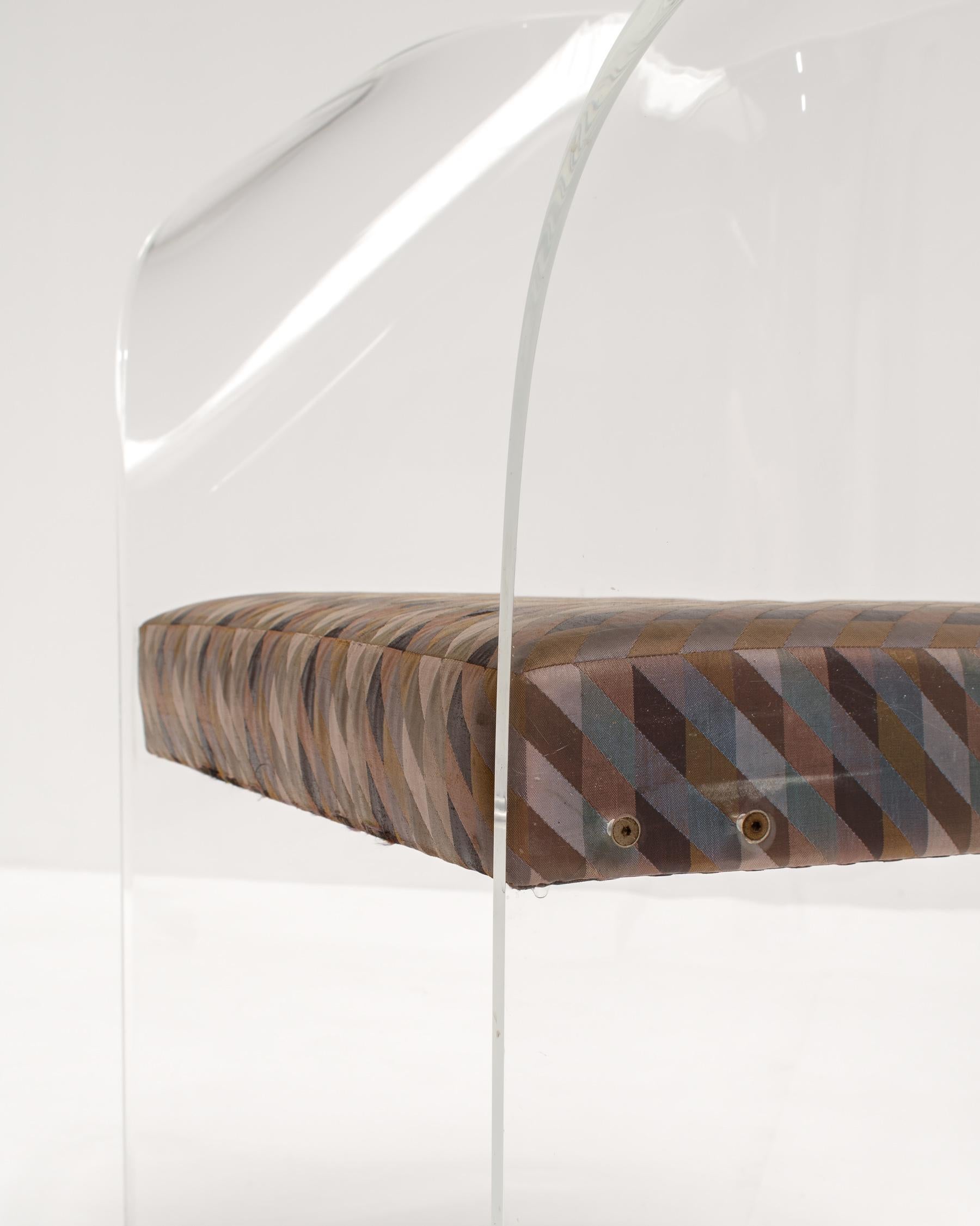 Paire de fauteuils en Lucite dans le style de Vladimir Kagan, 1970 Bon état à Aartselaar, BE