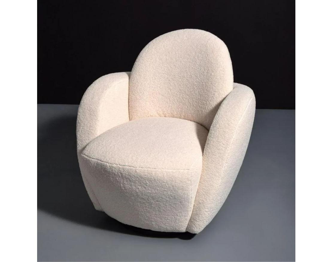 ivory swivel chair