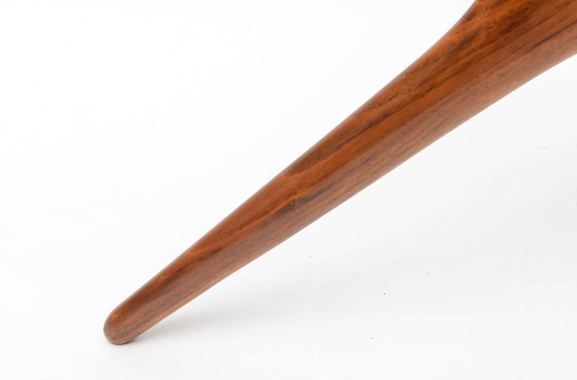 Noyer Pair of Vladimir Kagan Tri-Symetric End Tables en vente