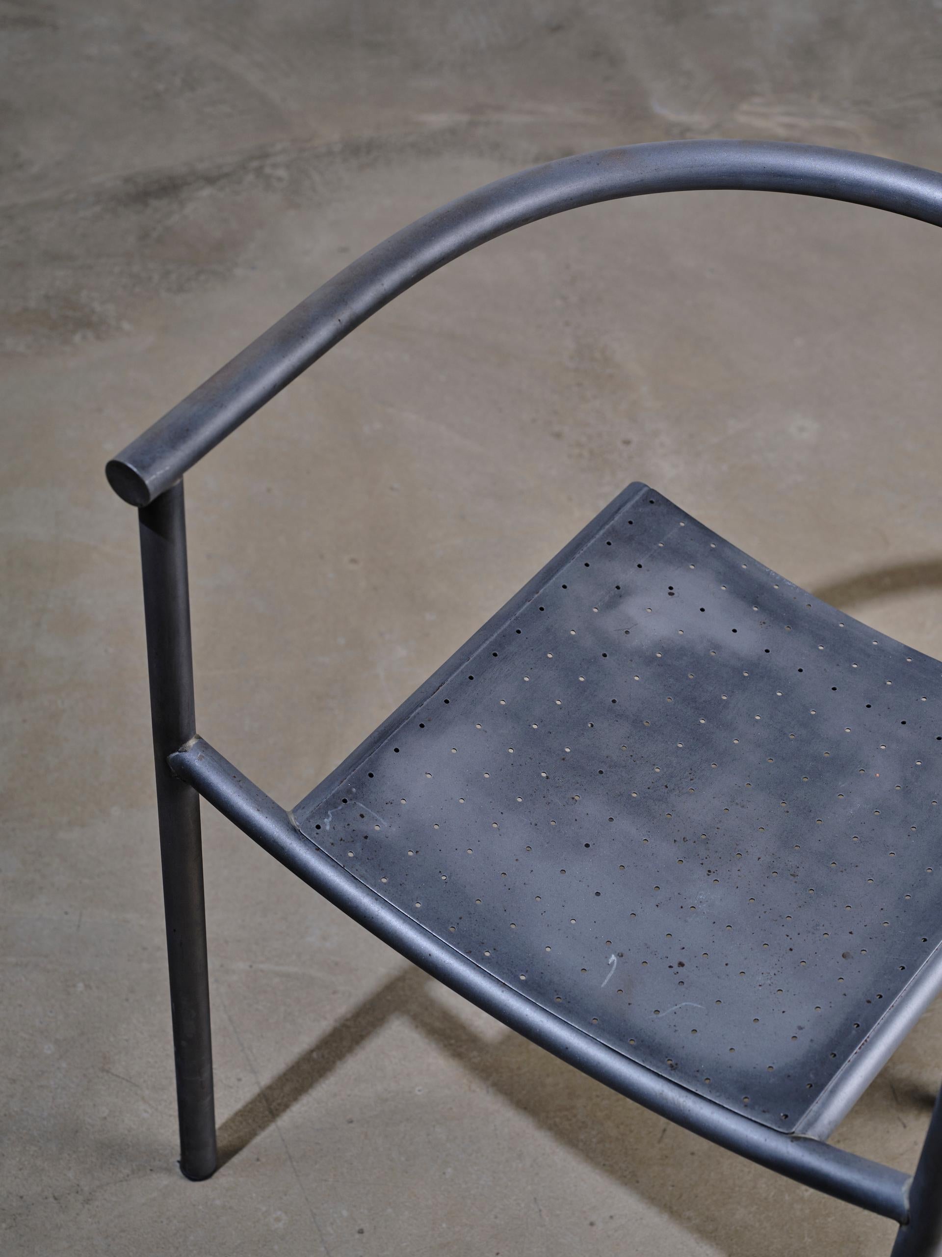 Pair of Von Vogelsang chairs by Philippe Starck with an amazing