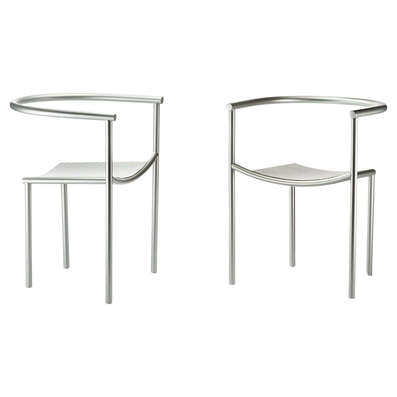 Pair of Von Vogelsang chairs by Phlippe Starck for Driade in 1985 For Sale
