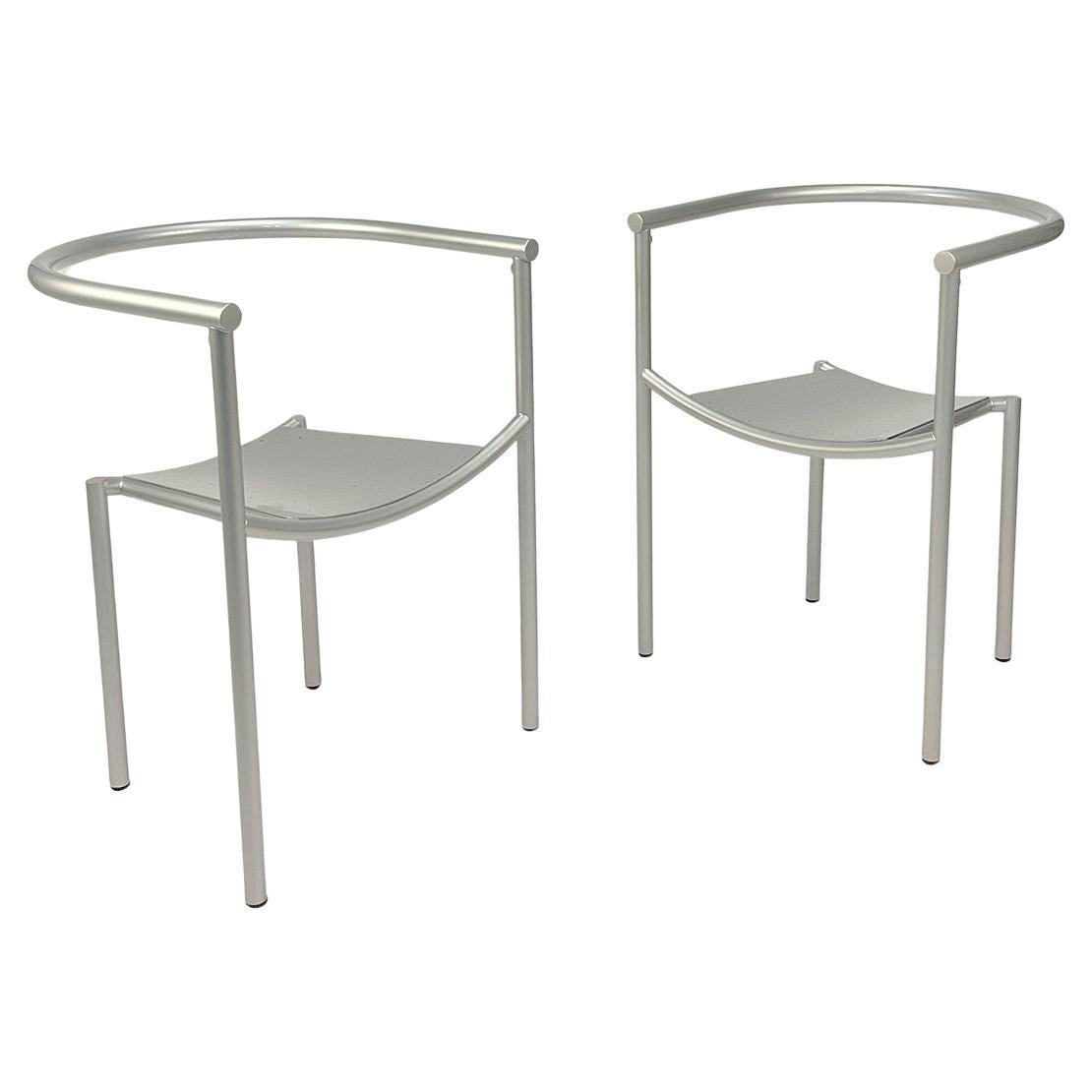 Pair of Von Vogelsang Chairs (Stacking) by Philippe Starck