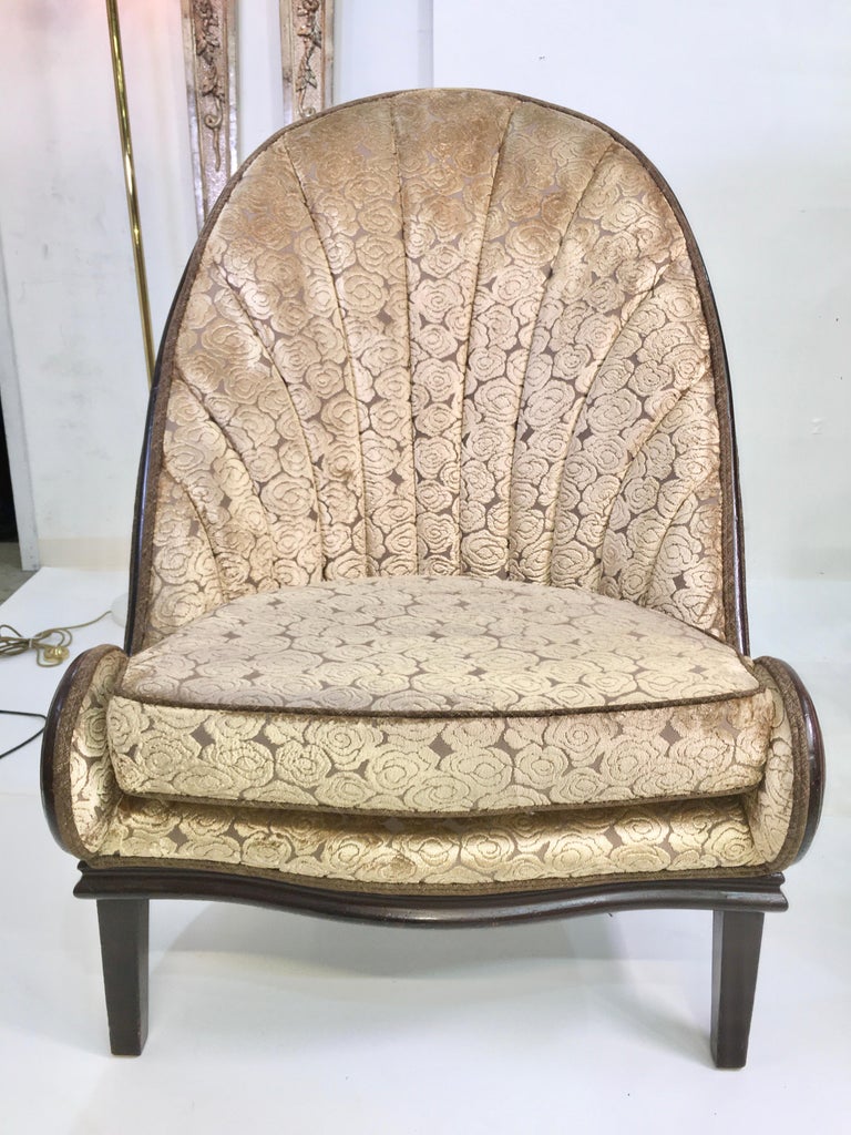 Pair of Waldorf Astoria NYC Lobby Chairs after Paul Iribe's Fauteuil