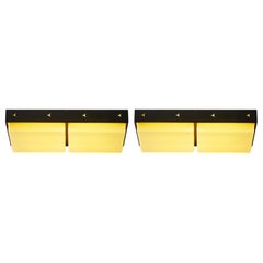 Retro Pair of Wall/Ceiling Lights by Stilux