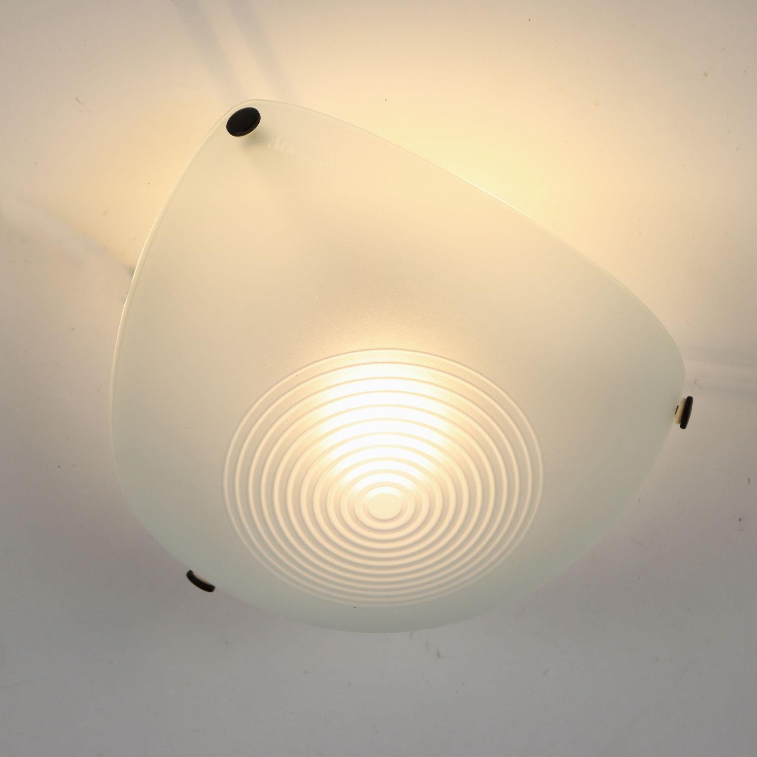 Pair of Wall / Ceiling Lights Utopia 32 by Ernesto Gismondi For Sale 3