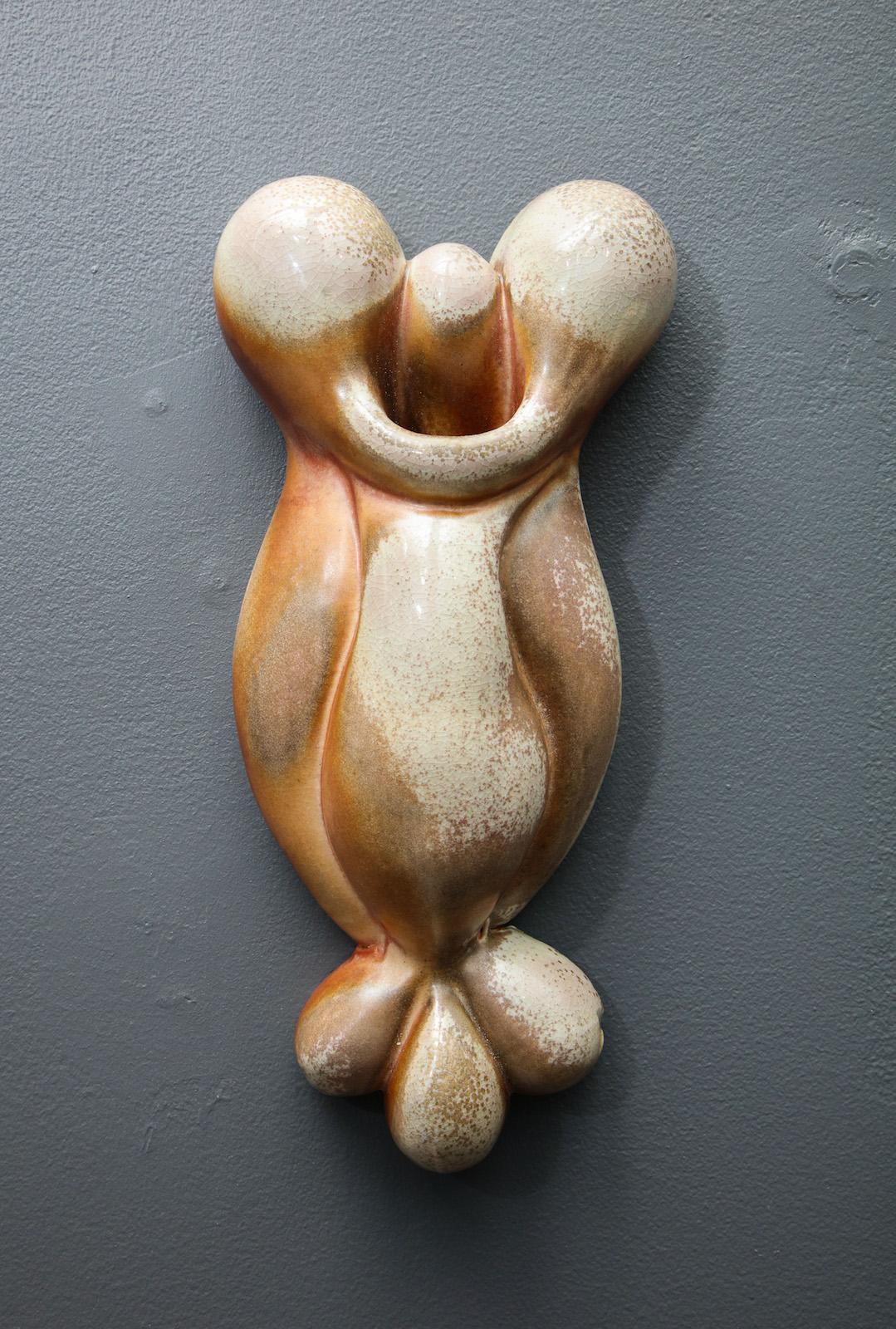 Contemporary Pair of Wall Hanging Sculptures by Rosanne Sniderman For Sale