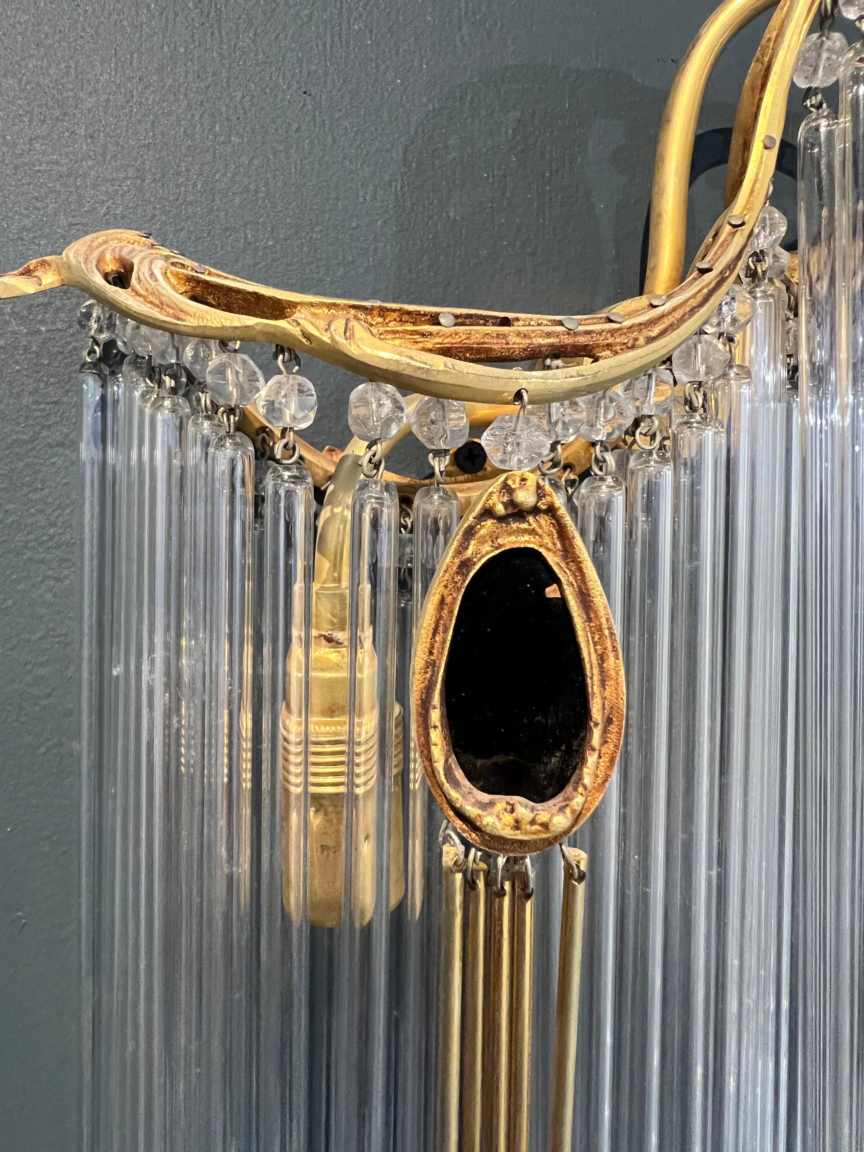 Wandleuchten im Art nouveau-Stil von Hector Guimard, Paar im Angebot 7