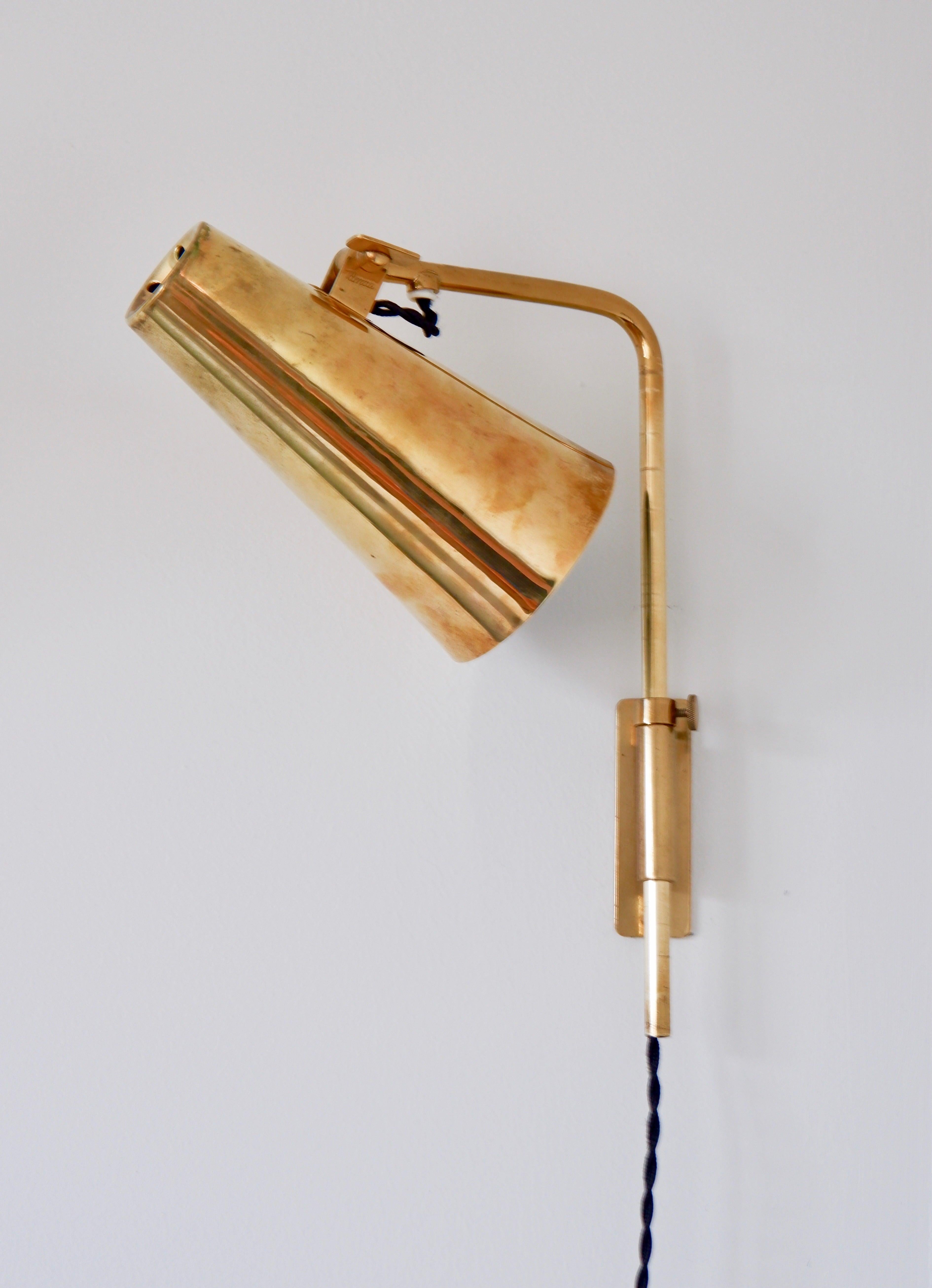 Pair of Wall Lamp Designed by Paavo Tynell Model 9459, for Idman Crica 1950 1