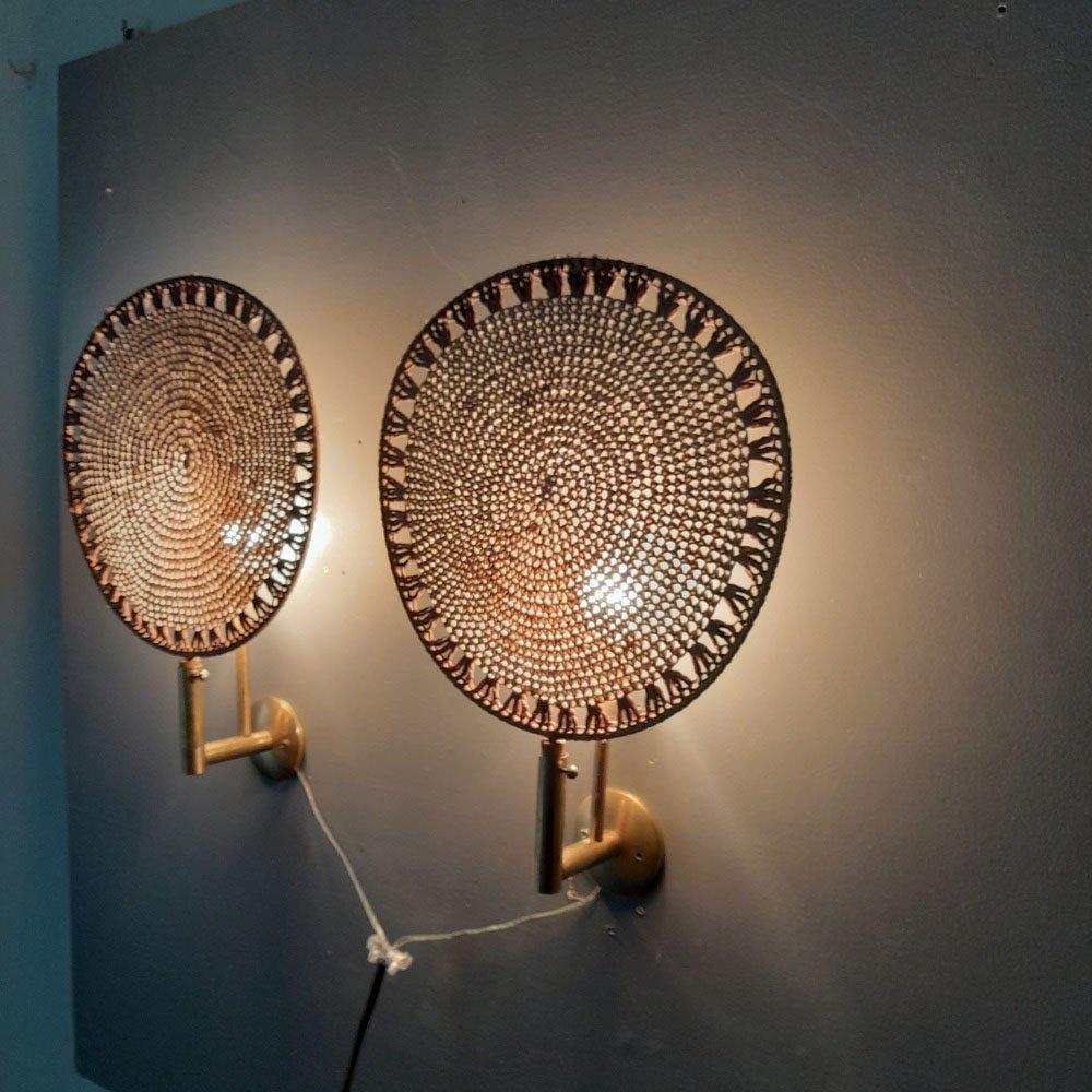 Pair of wall lamp in the style of Ingo Maurer '70 2